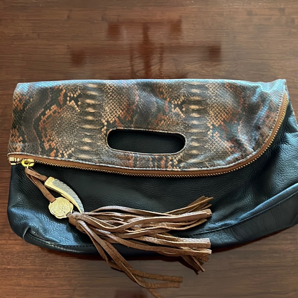 Vince Camuto large clutch handbag